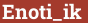 Кирпич с текстом Enoti_ik