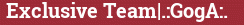 Brick with text Exclusive Team|.:GogA:.