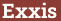 Кирпич с текстом Exxis