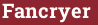 Brick with text Fancryer