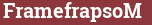 Brick with text FramefrapsoM