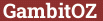 Brick with text GambitOZ