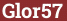 Brick with text Glor57