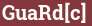 Brick with text GuaRd[c]