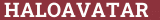 Brick with text HALOAVATAR