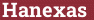 Кирпич с текстом Hanexas