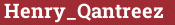 Brick with text Henry_Qantreez
