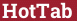 Brick with text HotTab