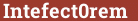 Brick with text Intefect0rem