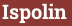 Brick with text Ispolin
