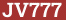 Brick with text JV777