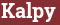 Brick with text Kalpy