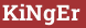 Brick with text KiNgEr