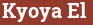 Brick with text Kyoya El