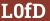 Brick with text L0fD