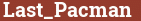 Brick with text Last_Pacman
