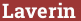 Brick with text Laverin