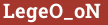 Brick with text LegeO_oN