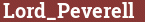Brick with text Lord_Peverell