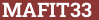 Brick with text MAFIT33