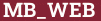 Brick with text MB_WEB