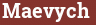 Brick with text Maevych