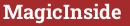Brick with text MagicInside