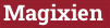 Brick with text Magixien