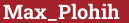 Brick with text Max_Plohih