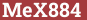 Brick with text MeX884