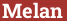 Brick with text Melan