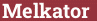 Brick with text Melkator