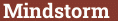 Brick with text Mindstorm