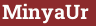 Brick with text MinyaUr