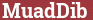 Brick with text MuadDib