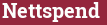 Brick with text Nettspend
