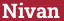 Brick with text Nivan