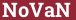 Brick with text NoVaN