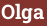 Brick with text Olga