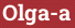 Brick with text Olga-a