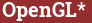 Brick with text OpenGL*