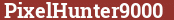 Brick with text PixelHunter9000