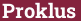 Brick with text Proklus
