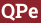 Brick with text QPe