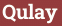 Brick with text Qulay