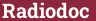 Brick with text Radiodoc