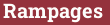 Brick with text Rampages