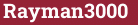 Brick with text Rayman3000