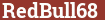 Brick with text RedBull68