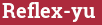 Brick with text Reflex-yu